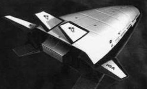 XRS-2200's rectangular exhaust output on the X-33